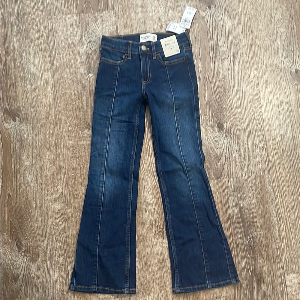 Abercrombie Kids Blue Flare Jeans Retro Style